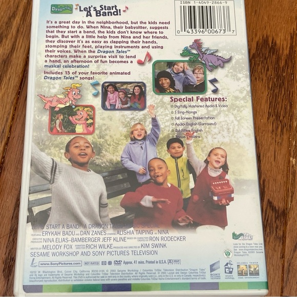 Dragon Tales Let's Start a Band! DVD - Picture 3 of 8